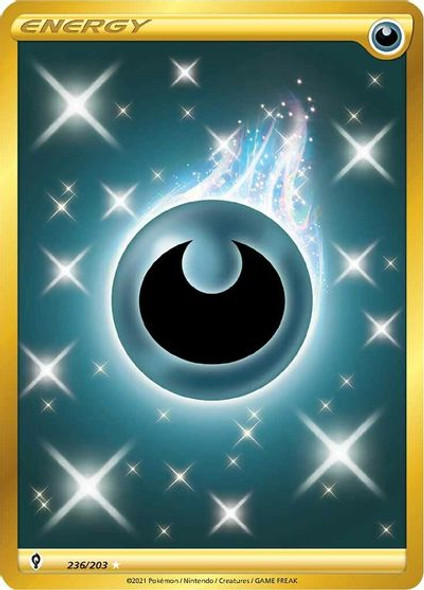 [SWSH07][EVS-236/203SEC] Darkness Energy (Holo)