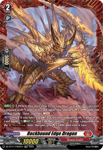 [DZ-BT11/FR02EN](FR) Rockbound Edge Dragon (FR)