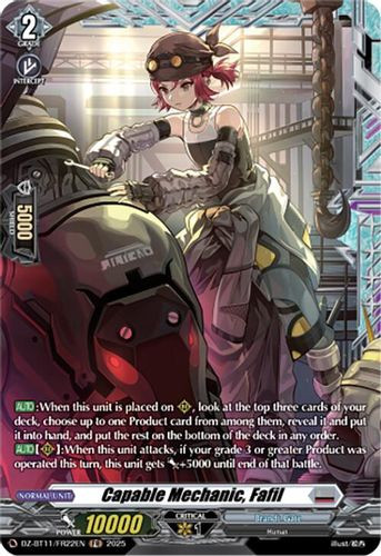 [DZ-BT11/FR22EN](FR) Capable Mechanic, Fafil (FR)