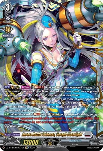 [DZ-BT11/FFR07EN](FFR) Aurora Battle Princess, Seraph Clearlight (FFR)