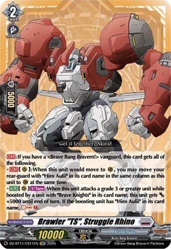 [DZ-BT11/EX11EN](EX) Brawler "TS", Struggle Rhino