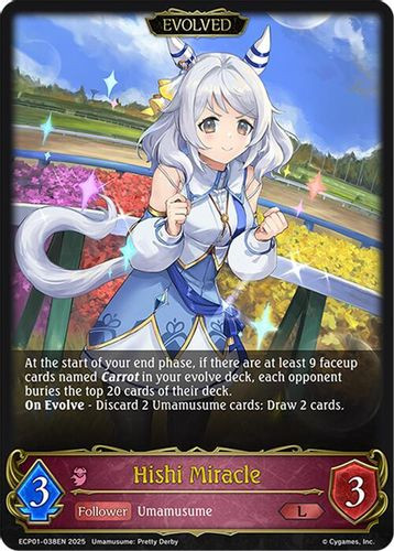 [ECP01-038EN](L) Hishi Miracle (Evolved)