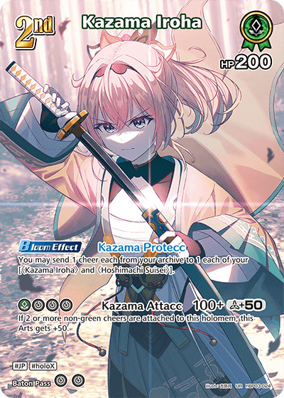 [hBP03-024](UR) Kazama Iroha {Foil}
