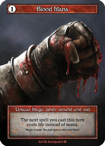 |SOR05|[GOT](Unique) Blood Mana {Foil}