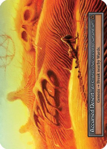 |SOR05|[GOT](Ordinary) Accursed Desert {Foil}