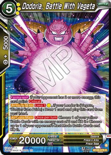 [BT29-078](C) Dodoria, Battle With Vegeta