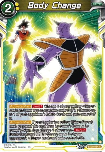 [BT29-084](C) Body Change