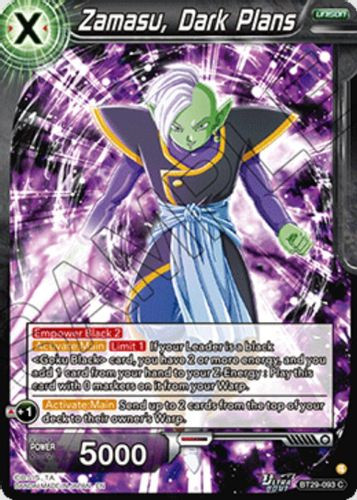 [BT29-093](C) Zamasu, Dark Plans