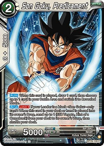 [BT29-109](C) Son Goku, Predicament