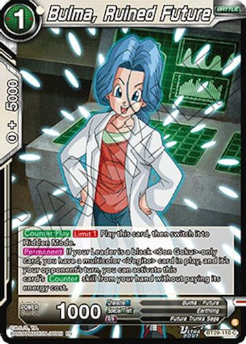 [BT29-110](C) Bulma, Ruined Future