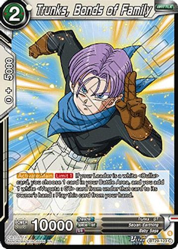 [BT29-123](C) Trunks, Bonds of Family