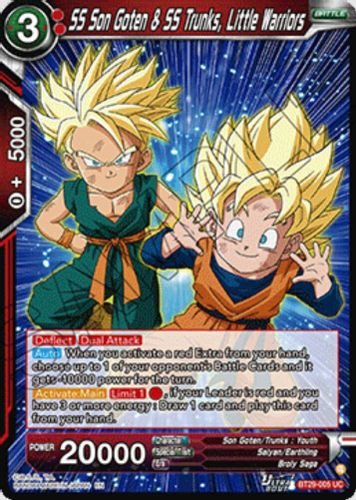 [BT29-005](UC) SS Son Goten & SS Trunks, Little Warriors (Foil)