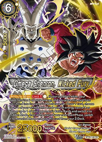 [BT29-148](CR) Omega Shenron, Wicked Fury (Foil)