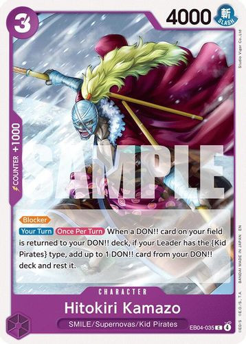 EB04-035C Hitokiri Kamazo