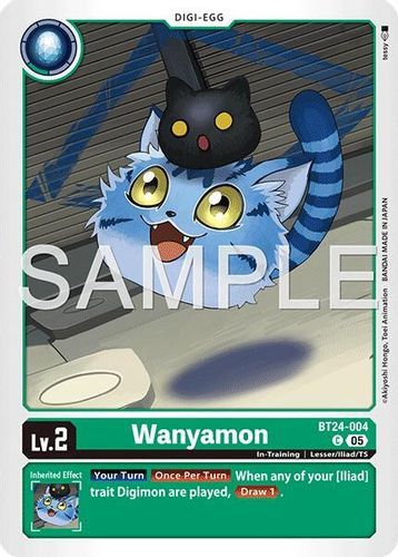 [BT24-004](C) Wanyamon