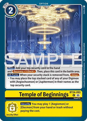 [BT24-093](U) Temple of Beginnings