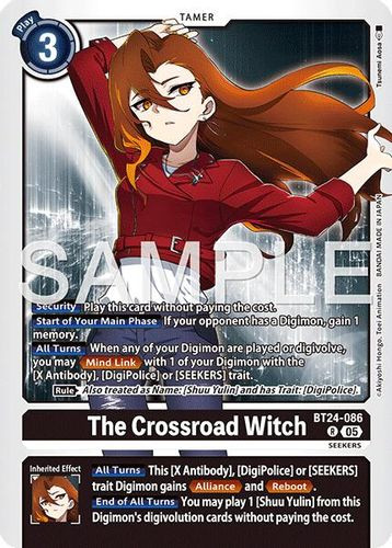 [BT24-086](R) The Crossroad Witch (Foil)