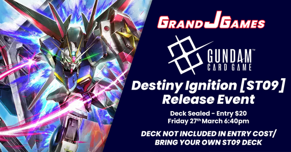 Gundam: ST09 Release Event (6:40pm Friday 27th Mar)