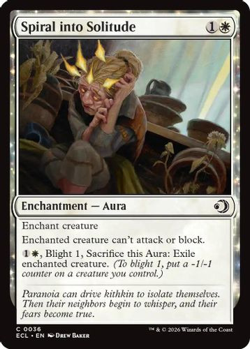 [ECL-0036](C) Spiral into Solitude (Foil)