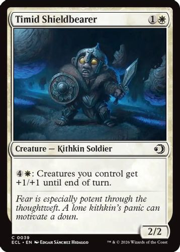 [ECL-0039](C) Timid Shieldbearer (Foil)