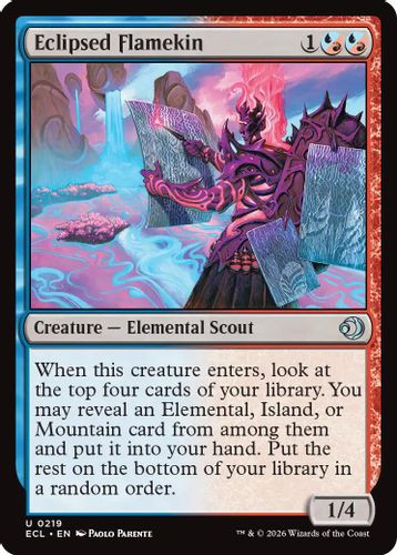 [ECL-0219](U) Eclipsed Flamekin (Foil)