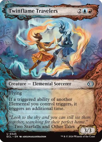 [ECL-0345](U) Twinflame Travelers (Showcase) (Foil)