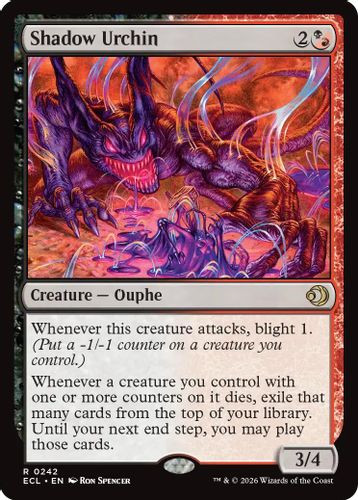 [ECL-0242](R) Shadow Urchin (Foil)