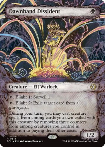 [ECL-0311](R) Dawnhand Dissident (Showcase) (Foil)
