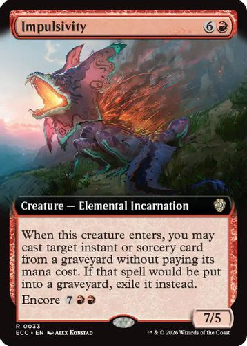 [ECC-0033](R) Impulsivity (Extended Art)