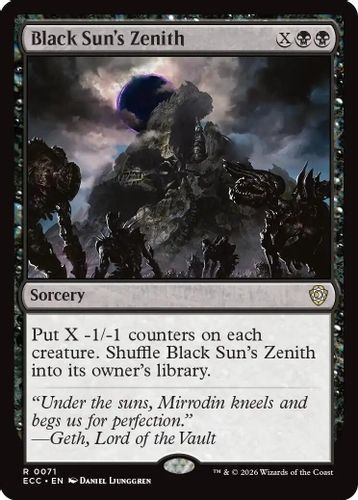 [ECC-0071](R) Black Sun's Zenith