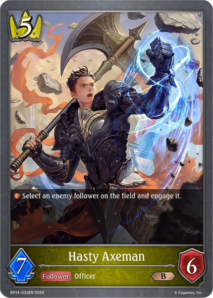 [BP14-033EN](B) Hasty Axeman