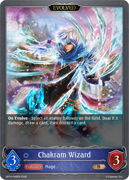 [BP14-048EN](B) Chakram Wizard (Evolved)