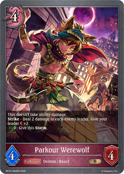 [BP14-084EN](B) Parkour Werewolf