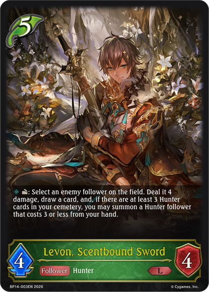 [BP14-003EN](L) Levon, Scentbound Sword