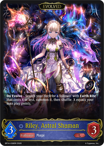[BP14-038EN](L) Riley, Astral Shaman (Evolved)