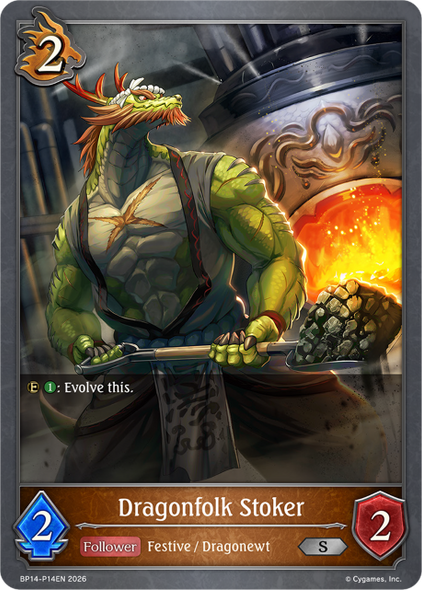 [BP14-P14EN](PS) Dragonfolk Stoker (Premium Foil)
