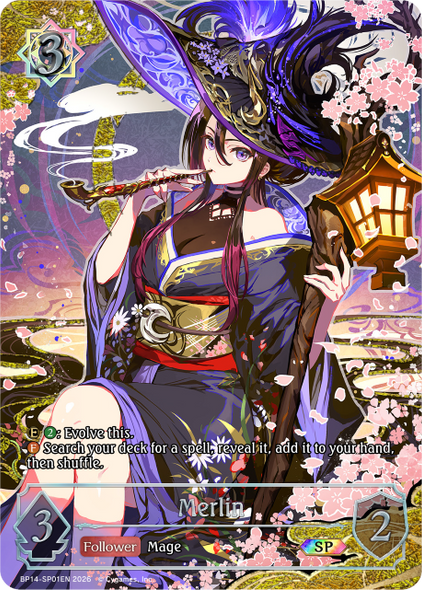 [BP14-SP01EN](SP) Merlin (SP Foil)