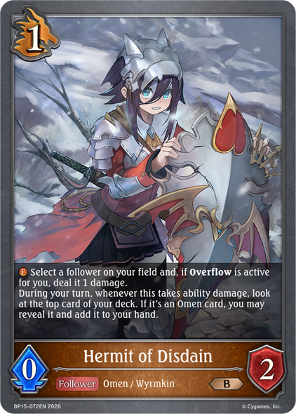 [BP15-072EN](B) Hermit of Disdain