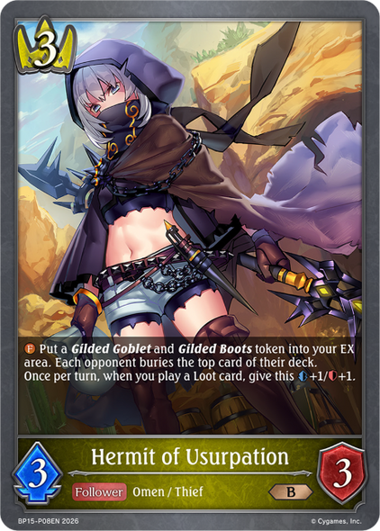 [BP15-P08EN](PB) Hermit of Usurpation (Premium Foil)