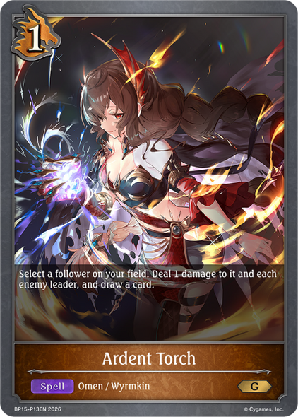 [BP15-P13EN](PG) Ardent Torch (Premium Foil)