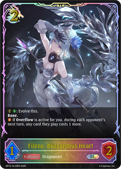 [BP15-SL16EN](SL) Filene, Blizzardous Heart (Super Legendary)