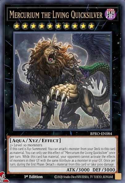 [BPRO-EN084] Mercurium the Living Quicksilver (Starlight Rare)<1st>