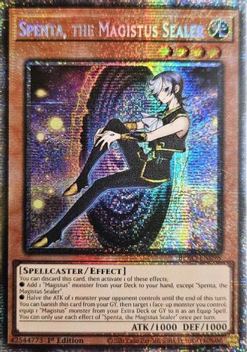 [BPRO-EN098] Spenta, the Magistus Sealer (Starlight Rare)<1st>