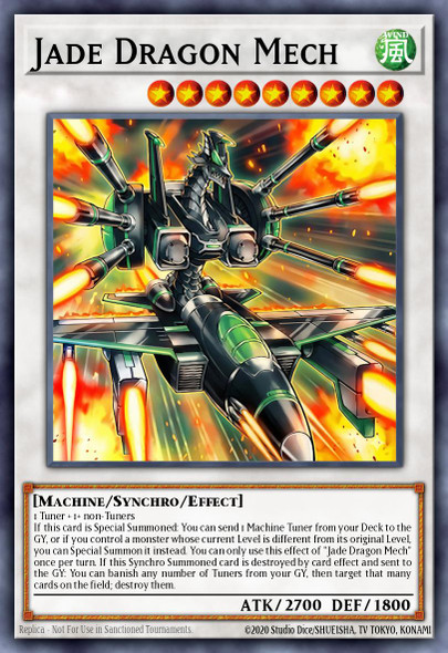 [BPRO-EN082] Jade Dragon Mech (Super Rare)<1st>