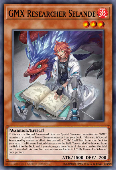 [BPRO-EN090] GMX Researcher Selande (Super Rare)<1st>