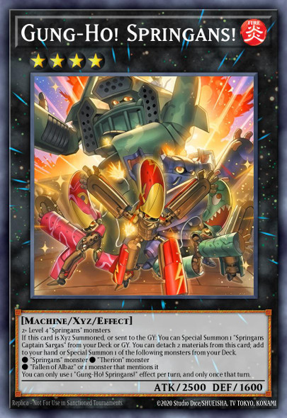 [BPRO-EN045] Gung-Ho! Springans! (Common)<1st>