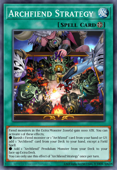 [BPRO-EN060] Archfiend Strategy (Common)<1st>