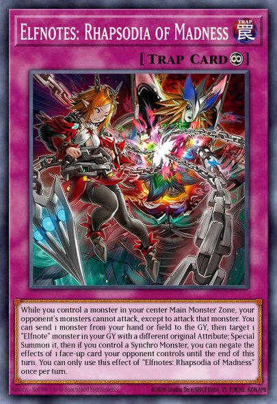 [BPRO-EN072] Elfnotes: Rhapsodia of Madness (Common)<1st>