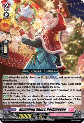 [DZ-LBT02/030EN](RR) Humming Shiny, Perhmeyna