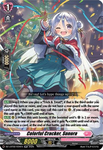 [DZ-LBT02/034EN](RR) Colorful Cracker, Sonora